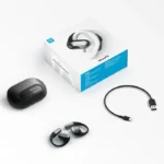 محتویات جعبه هندزفری القایی SoundPeats Hear Fit